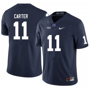 #11 Abdul Carter Lions Navy Men's Jersey Stitched College Football 325051-576