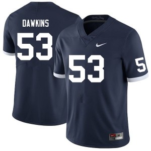 #53 Nick Dawkins Nittany Lions Retro Men Jersey Game College Football 190149-459