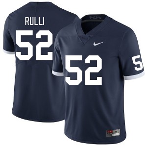 #52 Dominic Rulli Penn State Lions Retro Mens Jersey NCAA College Football 817825-895