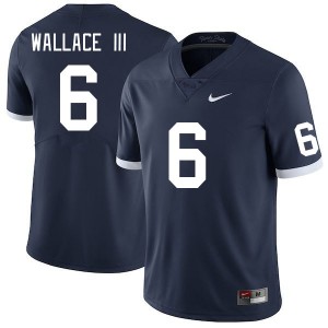 #6 Harrison Wallace III Penn State Nittany Lions Retro Men Jersey Embroidery College Football 100192-484