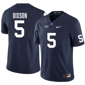 #5 Daryus Dixson PSU Lions Navy Men's Jersey Stitched College Football 578824-630