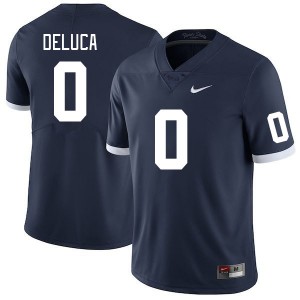 #0 Dominic DeLuca Penn State Retro Men Jersey Stitched College Football 156372-829