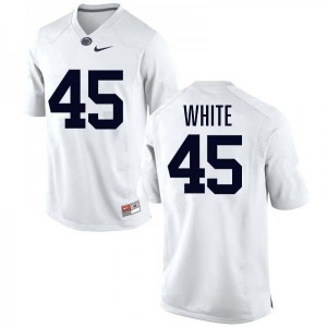 #45 Enai White Nittany Lions White Men Jersey Stitched College Football 608390-333
