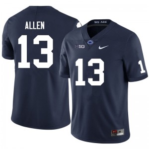 #13 Kaytron Allen PSU Nittany Lions Navy Mens Jersey 2024-25 College Football 223103-439