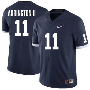 #11 LaVar Arrington II Penn State Retro Navy Mens Jersey Stitched College Football 662334-402