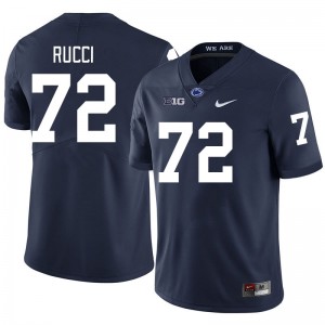 #72 Nolan Rucci Lions Navy Men's Jersey 2024-25 College Football 537961-358