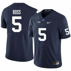 #5 Devonte Ross Penn State Lions Navy Men Jersey Stitched College Football 930238-318