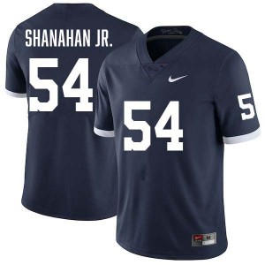 #54 TJ Shanahan Jr. PSU Lions Retro Navy Men's Jersey Stitched College Football 701656-867