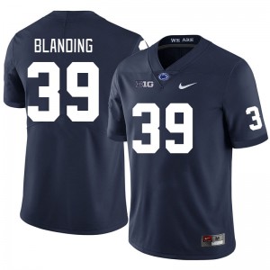 #39 Ty Blanding Penn State Nittany Lions Navy Men's Jersey Alumni College Football 279587-229