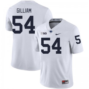 #54 Xavier Gilliam Penn State Lions White Mens Jersey High School College Football 319343-619
