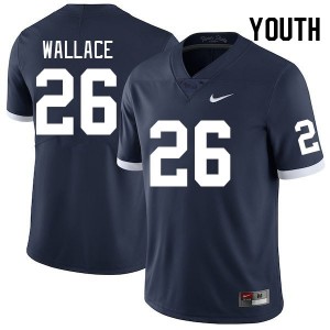 #26 Cam Wallace Lions Retro Youth Jersey 2024 College Football 463466-323