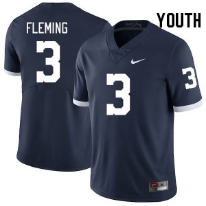 #3 Julian Fleming Penn State Retro Youth Jersey Alumni College Football 275775-323