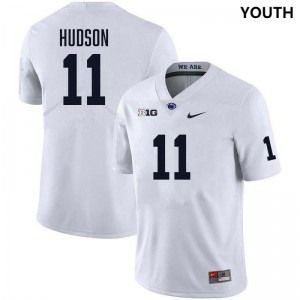 #11 Kyron Hudson PSU White Youth Jersey Stitched College Football 950628-549