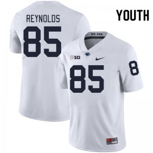 #85 Luke Reynolds Penn State White Youth Jersey Player College Football 748850-435