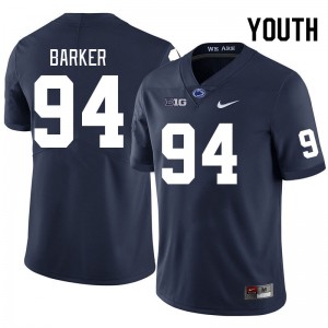 #94 Ryan Barker Penn State Navy Youth Jersey Player College Football 485295-634