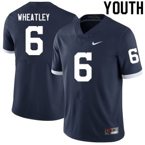 #6 Zakee Wheatley PSU Lions Retro Youth Jersey Alumni College Football 374000-913