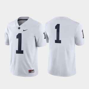 #1 Penn State White Men Jersey Game 232736-654