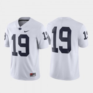 #19 Nittany Lions White Men Jersey Limited 588624-918
