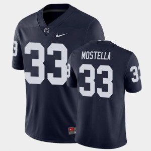 #33 Bryce Mostella PSU Navy Mens Jersey Game College Football 569023-822