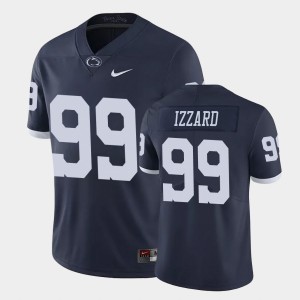 #99 Coziah Izzard Penn State Nittany Lions Navy Mens Jersey College Football Limited 637936-723