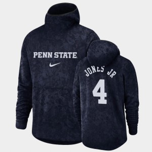 #4 Curtis Jones Jr. PSU Lions Navy Men Hoodie Pullover Team Logo Basketball Spotlight 629690-379