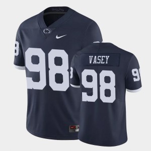 #98 Dan Vasey Penn State Nittany Lions Navy Men's Jersey College Football Limited 702568-854