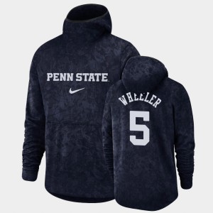 #5 Jamari Wheeler PSU Nittany Lions Navy Men Hoodie Pullover Team Logo Basketball Spotlight 408230-592