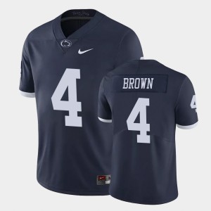 #4 Journey Brown PSU Navy Men's Jersey College Football Limited 507983-263