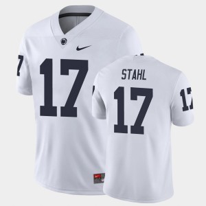 #17 Mason Stahl Penn State White Men's Jersey Game College Football 547059-674