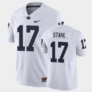 #17 Mason Stahl Penn State Lions White Men's Jersey College Football Limited 300654-243