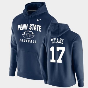 #17 Mason Stahl PSU Navy Mens Hoodie Football Pullover Oopty Oop 914057-985