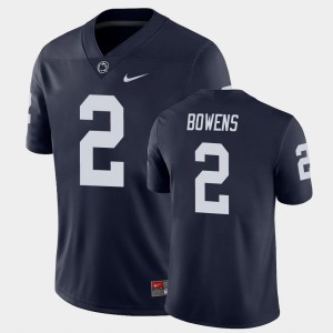 #2 Micah Bowens Nittany Lions Navy Men Jersey Game College Football 693019-720