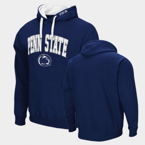 PSU Lions Navy Men Hoodie Pullover Arch & Logo 2.0 742897-669