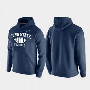 Penn State Navy Men's Hoodie Club Fleece Retro Football 791237-989