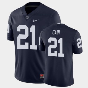 #21 Noah Cain Penn State Nittany Lions Navy Mens Jersey Game College Football 444269-902