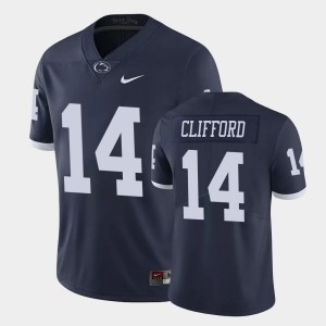 #14 Sean Clifford PSU Nittany Lions Navy Mens Jersey College Football Limited 944320-616