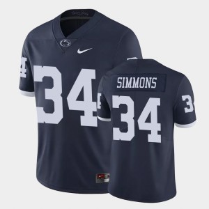 #34 Shane Simmons Penn State Navy Men Jersey College Football Limited 201017-607