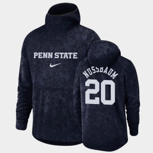#20 Taylor Nussbaum Nittany Lions Navy Men Hoodie Pullover Team Logo Basketball Spotlight 332527-129