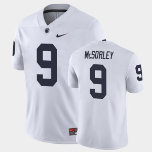 #9 Trace McSorley PSU White Mens Jersey Game College Football 504779-714