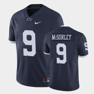 #9 Trace McSorley Penn State Nittany Lions Navy Men's Jersey College Football Limited 867920-453