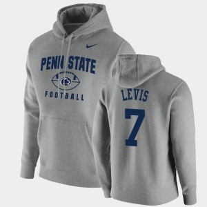 #7 Will Levis Lions Gray Mens Hoodie Football Pullover Oopty Oop 710440-459