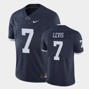 #7 Will Levis Nittany Lions Navy Mens Jersey College Football Limited 496943-610