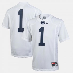 #1 Penn State White Youth Jersey College Football 977027-245