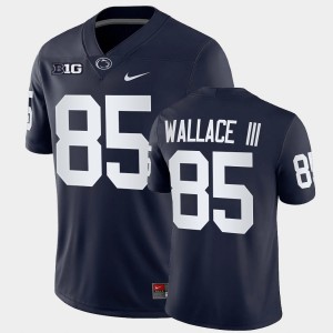 #85 Harrison Wallace III Lions Navy Men Jersey Game College Football 200195-913