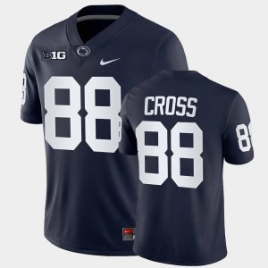 #88 Jerry Cross Lions Navy Mens Jersey Game College Football 115947-640