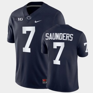 #7 Kaden Saunders PSU Lions Navy Men's Jersey Game College Football 477843-322