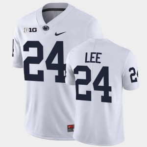 #24 Keyvone Lee PSU White Men Jersey Limited College Football 954535-826