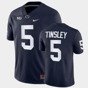 #5 Mitchell Tinsley PSU Nittany Lions Navy Men's Jersey Game College Football 502371-338