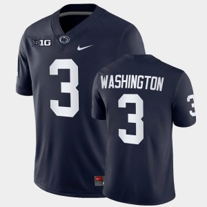 #3 Parker Washington PSU Navy Men's Jersey Game College Football 563400-317