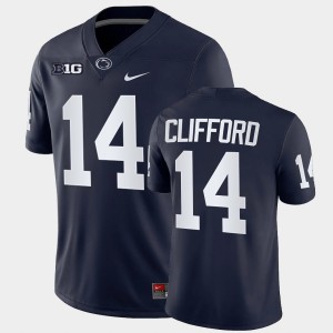 #14 Sean Clifford PSU Nittany Lions Navy Men's Jersey Game College Football 330570-177